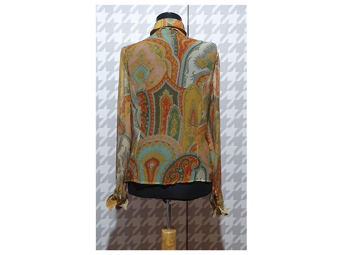 Camisa de seda Schumacher M Multicolor - vista 3