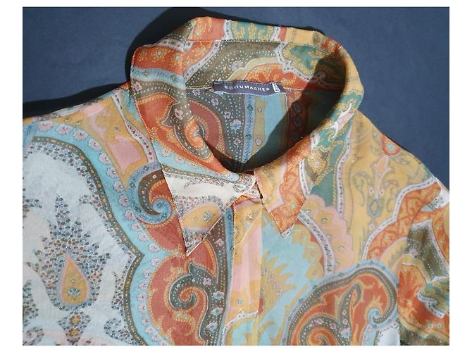 Camisa de seda Schumacher M Multicolor - vista 5