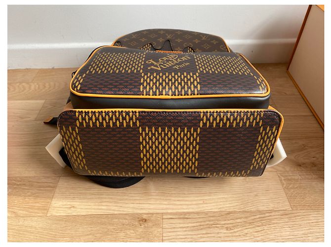 Louis Vuitton, LV x Nigo Campus Rucksack Braun - Ansicht 10