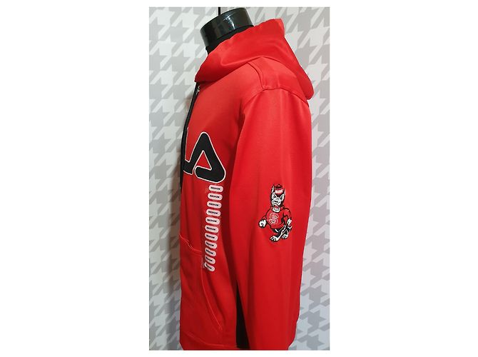Autre Marque Queue Trackjacket Black Red Polyester Size M - view 3