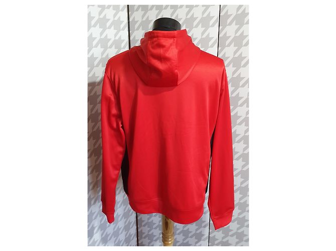 Autre Marque Queue Trackjacket Black Red Polyester Size M - view 4
