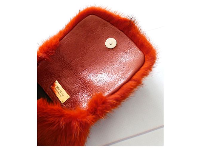 Tom Ford AW13 Mini bag con bracciale bangle in visone - vista 6