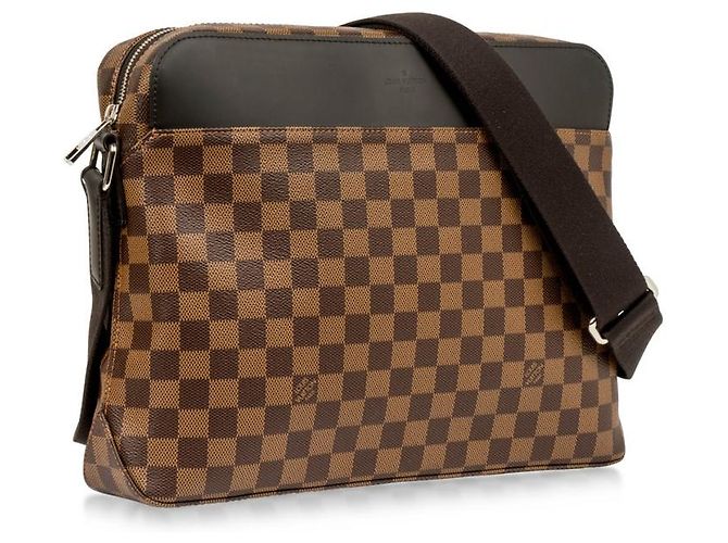 Louis Vuitton Borsa Jake Messenger MM Marrone - vista 2