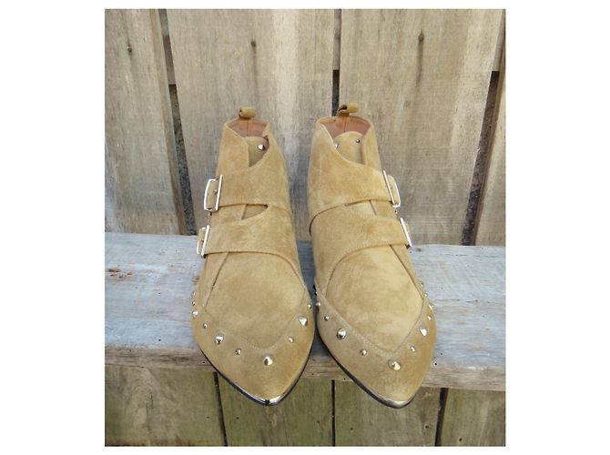 Iro botas Nickey modelo nova condição Verde claro - vista 4