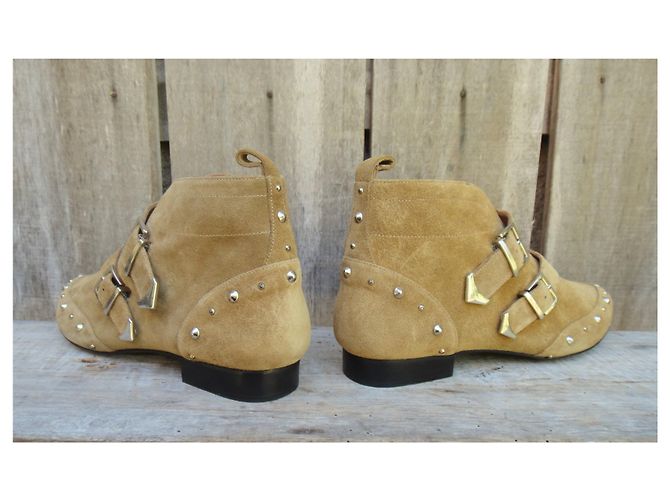 Iro botas Nickey modelo nova condição Verde claro - vista 5