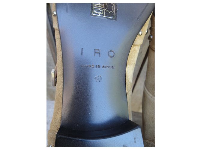 Iro botas Nickey modelo nova condição Verde claro - vista 7