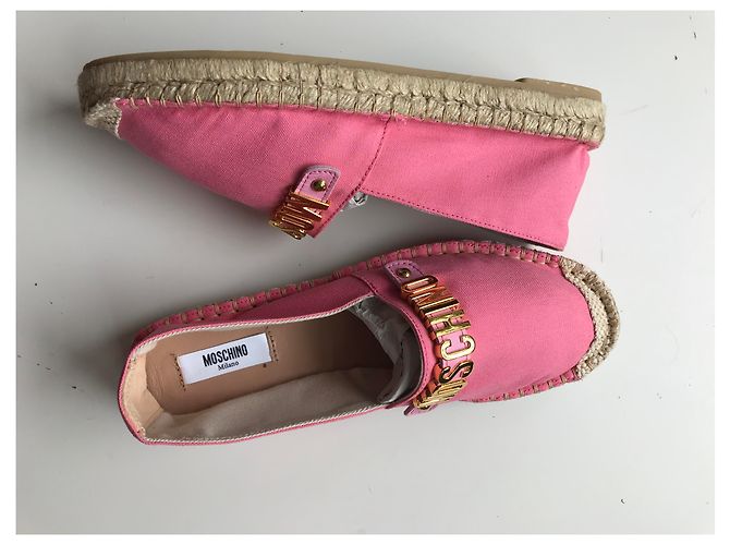 Moschino Espadrillas Rosa - vista 10