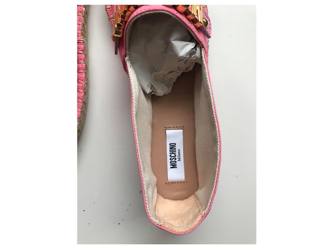 Moschino Espadrillas Rosa - vista 12