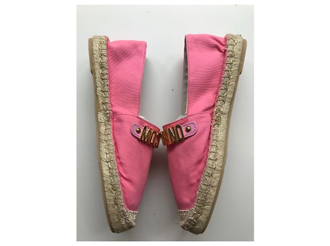 Moschino Espadrillas Rosa - vista 13