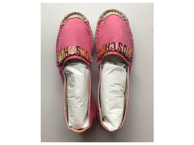 Moschino Espadrillas Rosa - vista 3