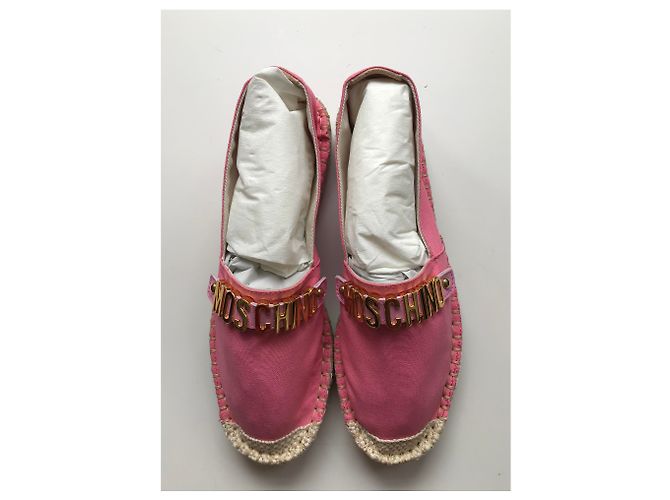 Moschino Espadrillas Rosa - vista 4
