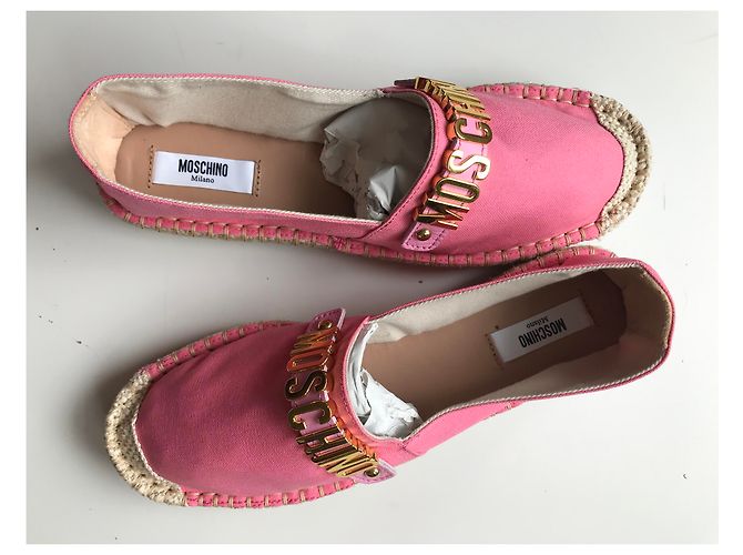 Moschino Espadrillas Rosa - vista 6
