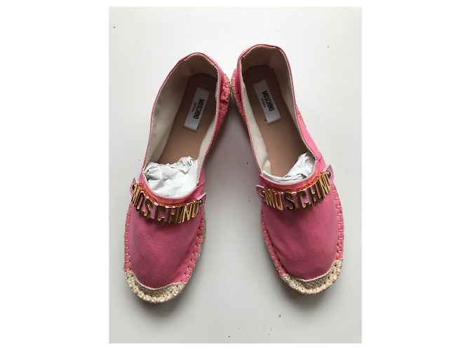 Moschino Espadrillas Rosa - vista 7