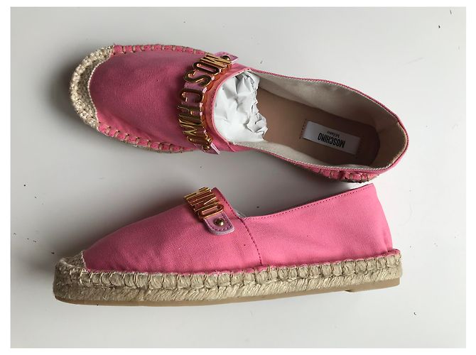 Moschino Espadrillas Rosa - vista 8
