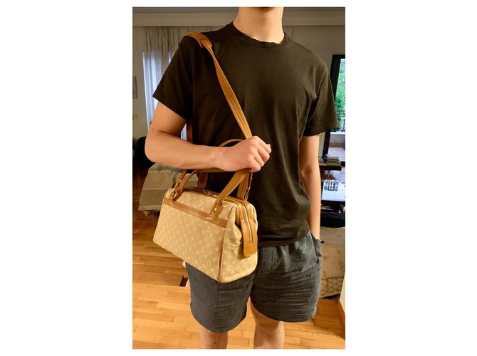 Louis Vuitton Mini Lin Josephine PM Crudo - vista 14