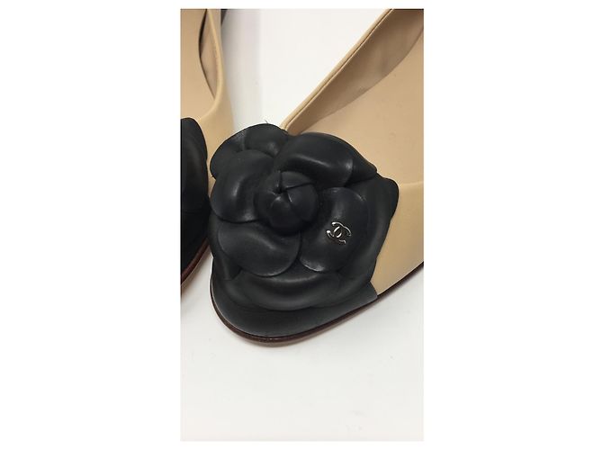 Cambon Chanel Bailarinas planas Beige - vista 8