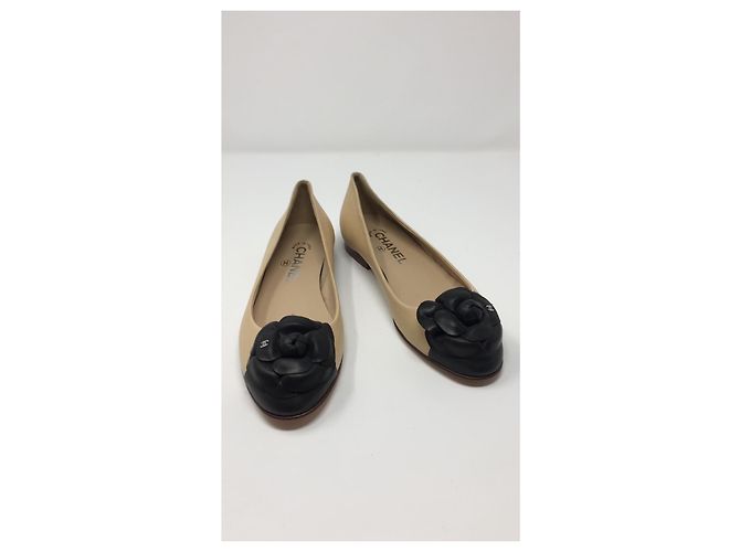 Cambon Chanel Bailarinas planas Beige - vista 9