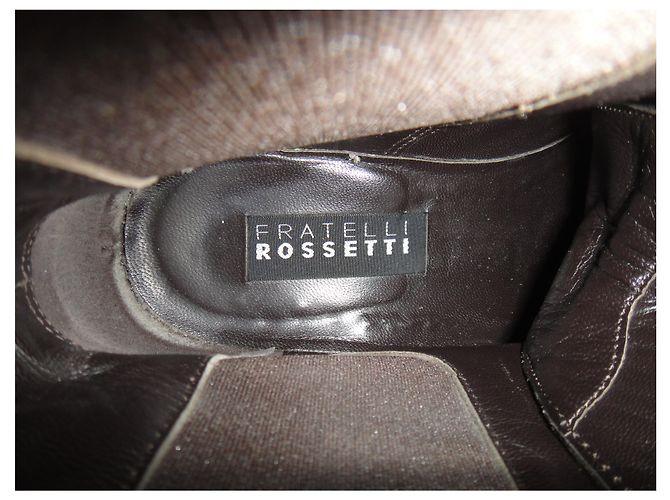 Fratelli Rosseti Fratelli Rossetti p Stiefel 38 neue Bedingung Dunkelbraun - Ansicht 2