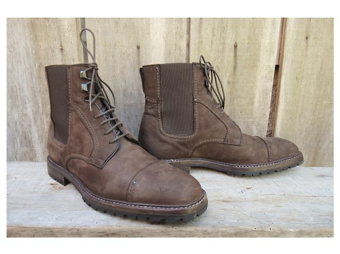 Fratelli Rosseti Fratelli Rossetti p Stiefel 38 neue Bedingung Dunkelbraun - Ansicht 4