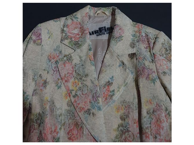 Autre Marque Airfield Blumenblazer aus Polyester Mehrfarben - Ansicht 2