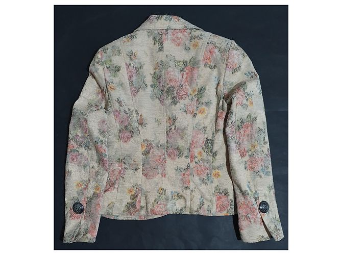 Autre Marque Airfield Blumenblazer aus Polyester Mehrfarben - Ansicht 3