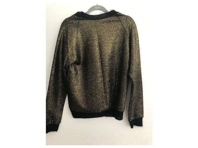 Vanessa Bruno Athe Wollpullover in Schwarz mit Glitzer Effekt - Ansicht 3