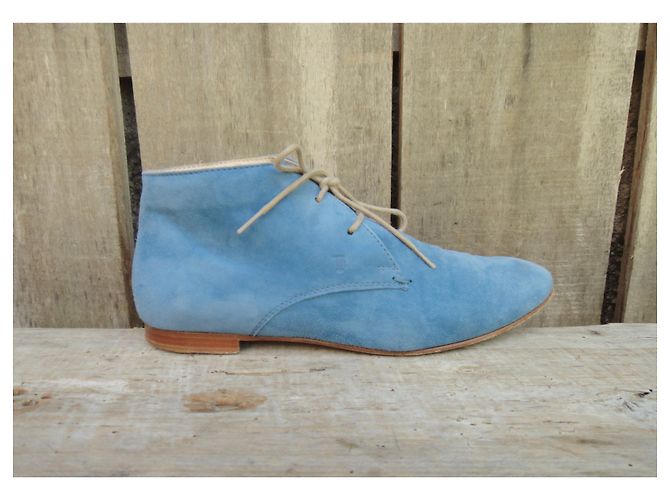 botas de desierto Tod's p 35,5 Azul - vista 3