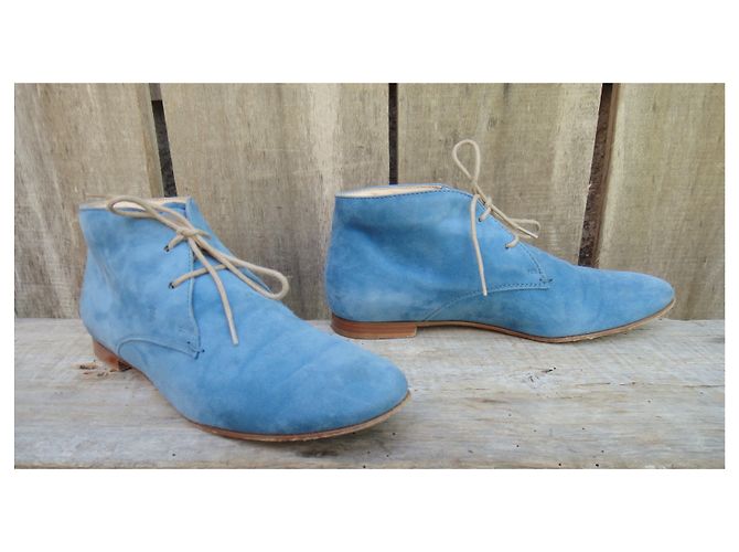 botas de desierto Tod's p 35,5 Azul - vista 4