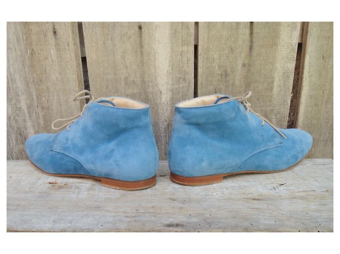 botas de desierto Tod's p 35,5 Azul - vista 6