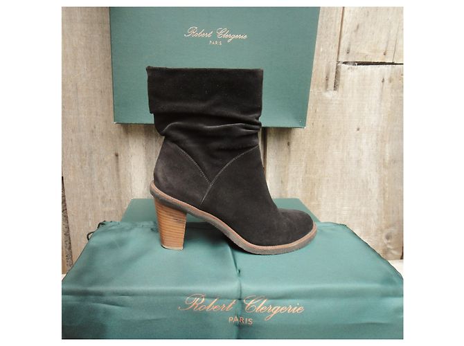 Botas Robert Clergerie p 39 Negro - vista 2