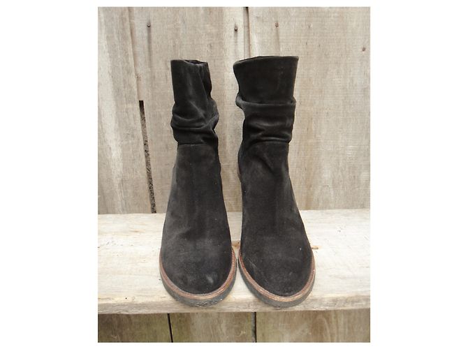 Botas Robert Clergerie p 39 Negro - vista 4