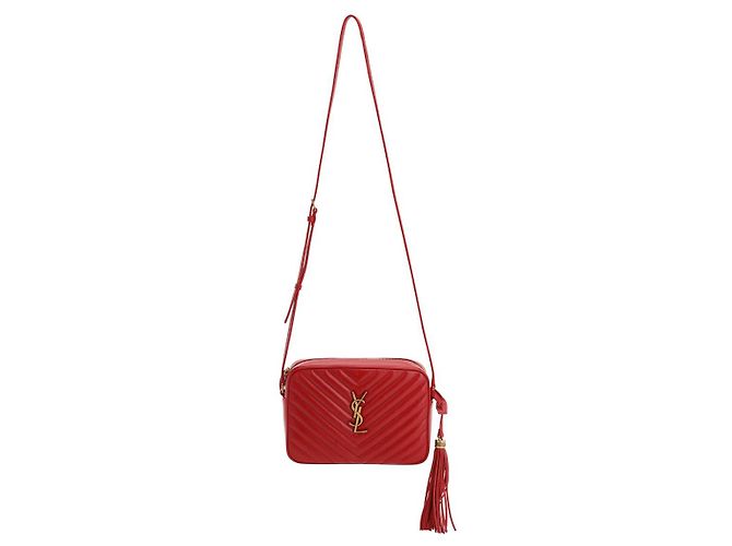 Saint Laurent "LOU" LEDERTASCHE MIT LOGO - Ansicht 5