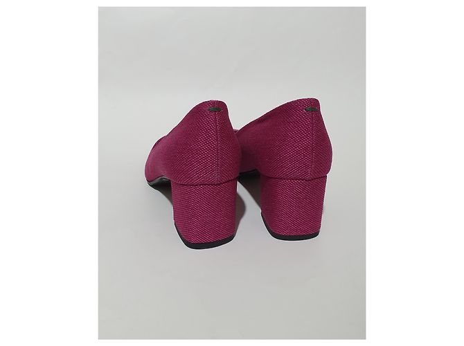 Aeyde Absatzschuhe Rosa Stoff Größe 37 Pink - Ansicht 3