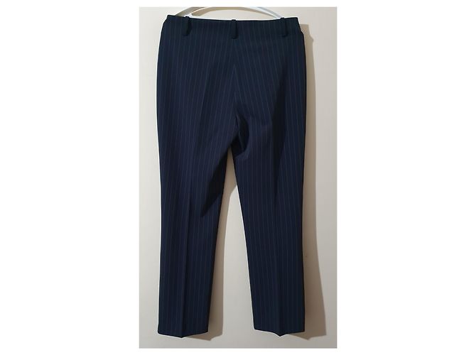 Pantalones azules a rayas Georges Rech - vista 2