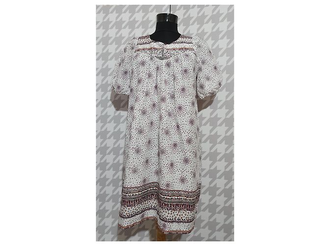 Vestido de algodón Sessun Multicolor - vista 2