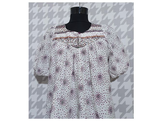 Vestido de algodón Sessun Multicolor - vista 3