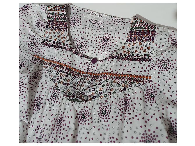 Vestido de algodón Sessun Multicolor - vista 5