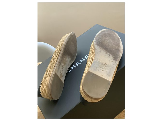 Cambon Espadrillas di mocassini Chanel Blu navy - vista 9