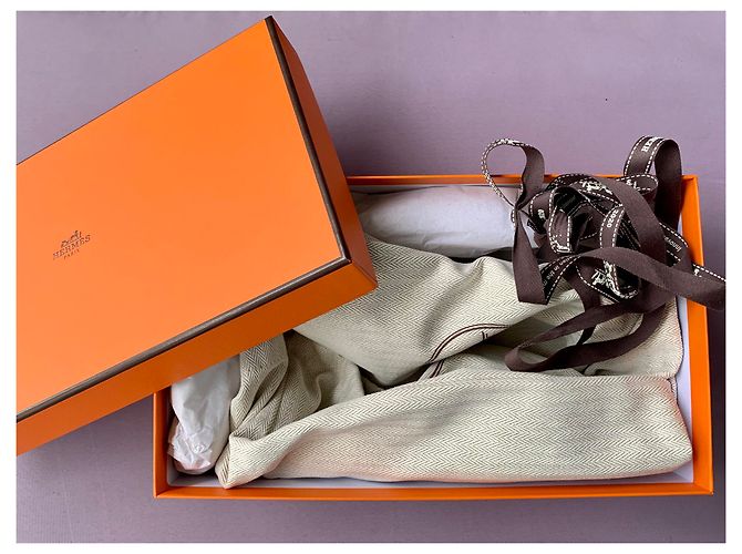 Hermès Aloha Bleu Vif Size 38 Blu - vista 3