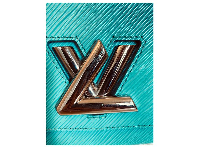 Louis Vuitton Twist PM Turchese - vista 5