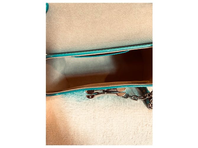 Louis Vuitton Twist PM Turchese - vista 6