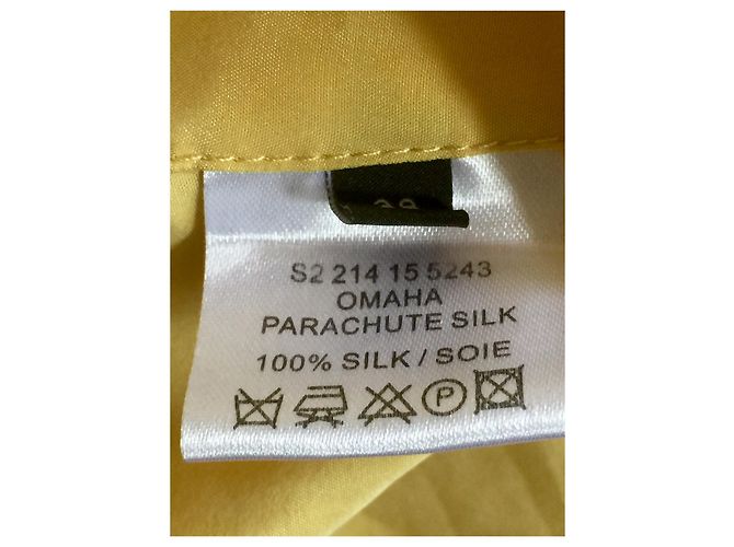 Joseph Omaha Seidenfallschirmkleid Gelb - Ansicht 7