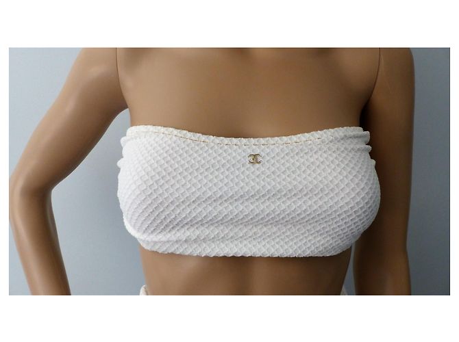 Chanel Badebekleidung Weiß - Ansicht 3