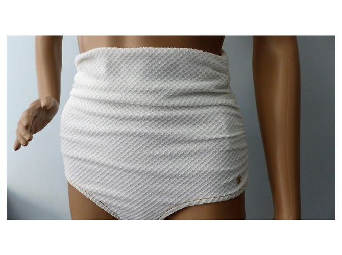 Chanel Badebekleidung Weiß - Ansicht 4