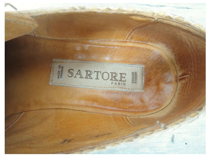 Vintage Sartore Derbys in Python p 38 Beige - Ansicht 2