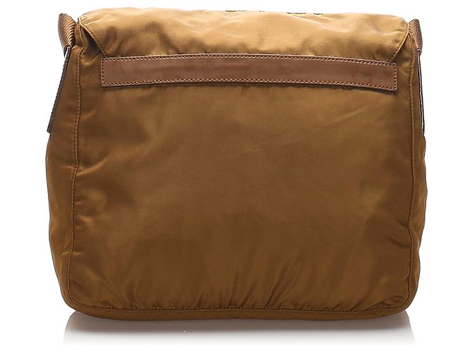 Prada Brown Tessuto Umhängetasche - Ansicht 3