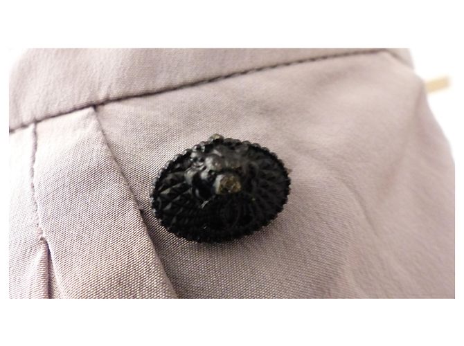 Falda pantalón Chanel de seda morada Púrpura - vista 6
