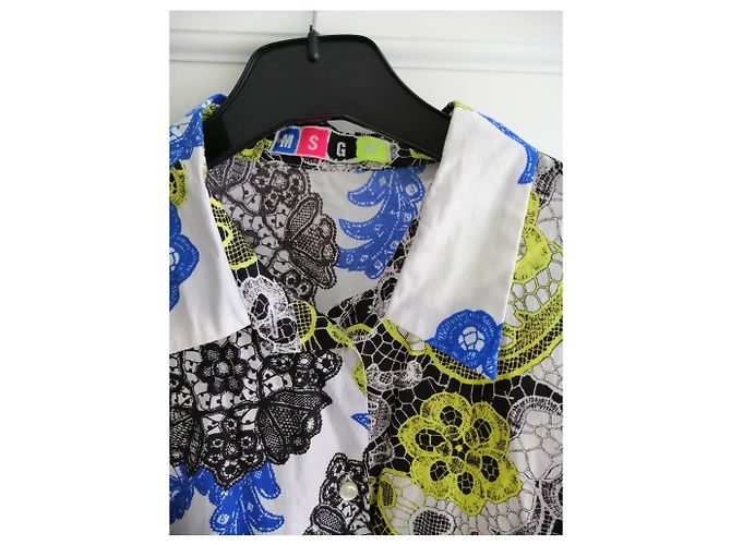 Msgm Cotton Top Multi Color Multiple colors - view 2