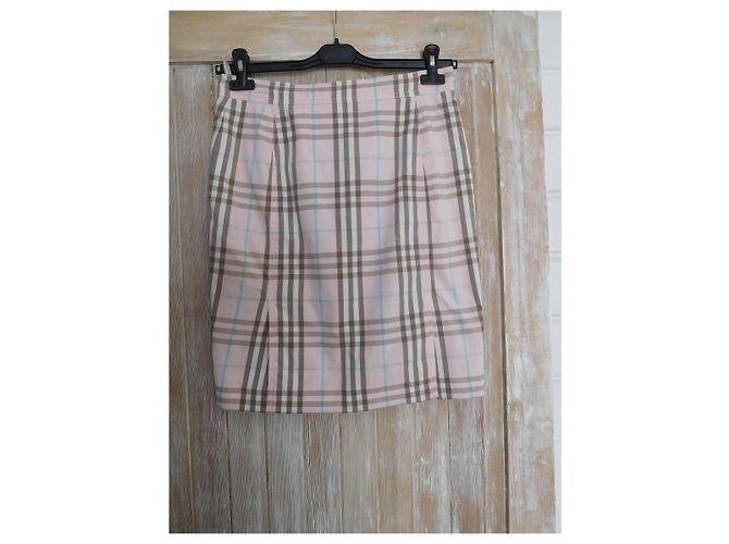 Falda rosa burberry - 36 - vista 2