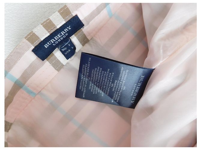 Falda rosa burberry - 36 - vista 4